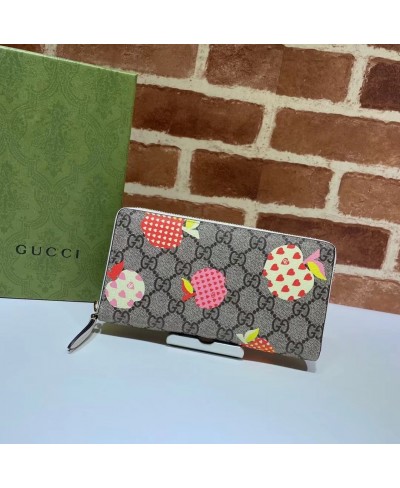 GUCCI Gucci Les Pommes zip around wallet