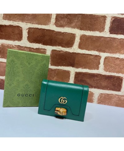 Portacarte Gucci Diana con bambù GUCCI