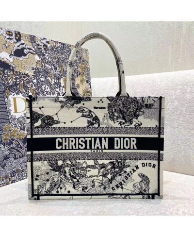 CHRISTIAN DIOR SMALL DIOR BOOK TOTE