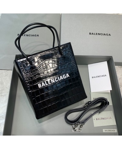 BALENCIAGA WOMEN'S SHOPPING XXS NORTH SOUTH TOTE BAG