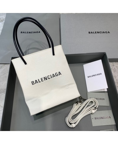 BALENCIAGA WOMEN'S SHOPPING XXS NORTH SOUTH TOTE BAG