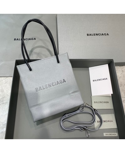 BALENCIAGA WOMEN'S SHOPPING XXS NORTH SOUTH TOTE BAG