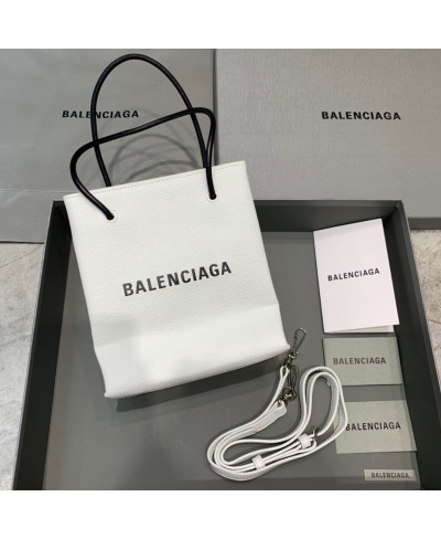 BALENCIAGA WOMEN'S SHOPPING XXS NORTH SOUTH TOTE BAG