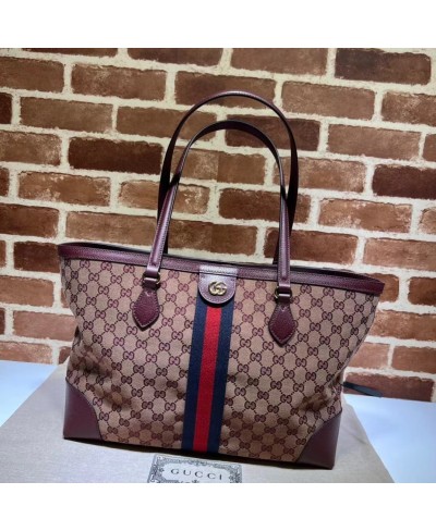 Borsa shopping Ophidia con Web misura media GUCCI