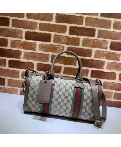 Borsa da viaggio GG con Web misura piccola GUCCI