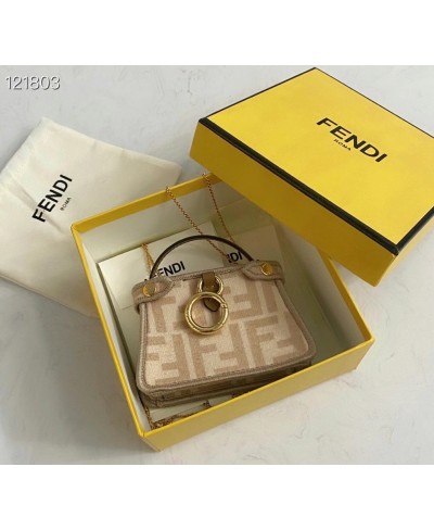 FENDI NANO PEEKABOO CHARM