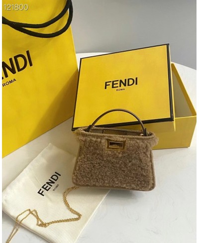 FENDI NANO PEEKABOO CHARM