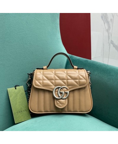 GUCCI GG Marmont mini top handle bag