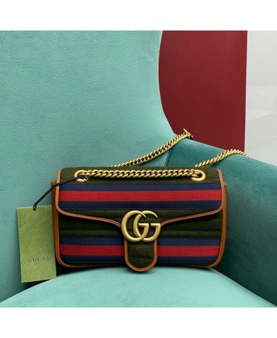 Borsa a spalla GG Marmont misura piccola GUCCI