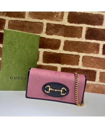 GUCCI Gucci Horsebit 1955 chain wallet