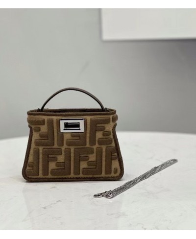 FENDI NANO PEEKABOO CHARM