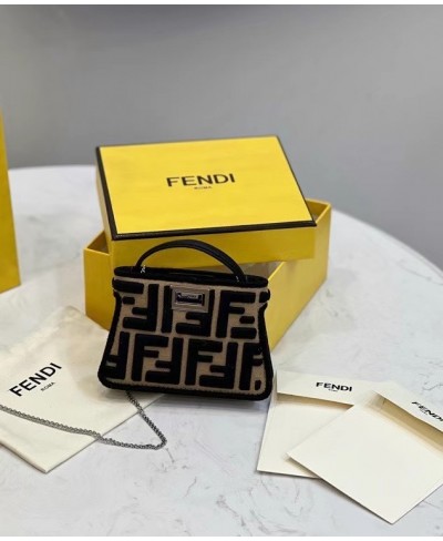 FENDI NANO PEEKABOO CHARM