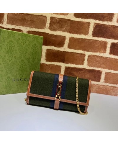 GUCCI Jackie 1961 chain wallet