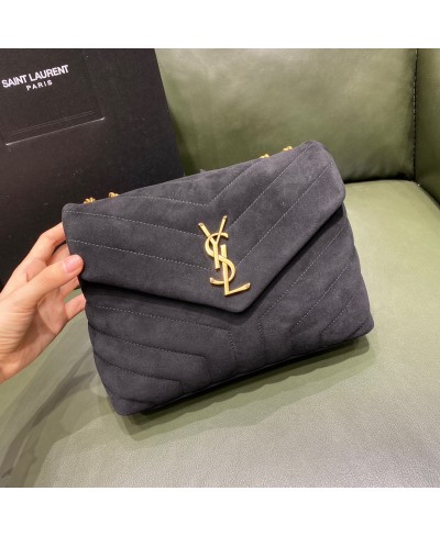 BORSA LOULOU SMALL IN PELLE TRAPUNTATA A “Y” SAINT LAURENT(PELLE ORIGINALE)