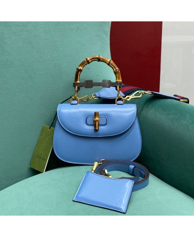 GUCCI Small top handle bag with Bamboo