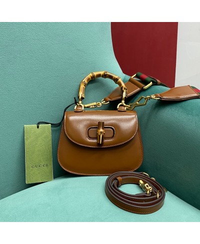 GUCCI Mini top handle bag with Bamboo