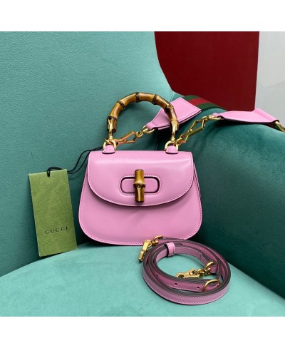 GUCCI Mini top handle bag with Bamboo