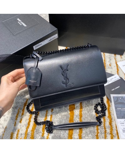 SAINT LAURENT SUNSET MEDIUM IN SMOOTH LEATHER (ORIGINAL LEATHER)