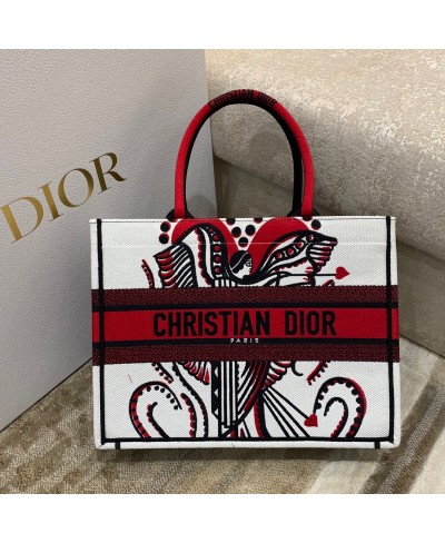 CHRISTIAN DIOR SMALL DIOR BOOK TOTE