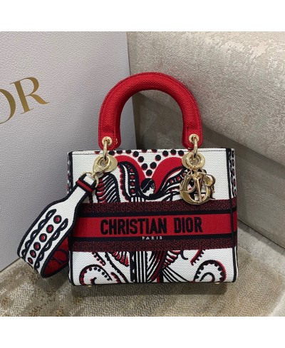 CHRISTIAN DIOR MEDIUM LADY D-LITE BAG