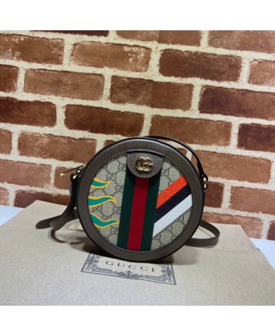 Borsa a spalla rotonda con Doppia G GUCCI