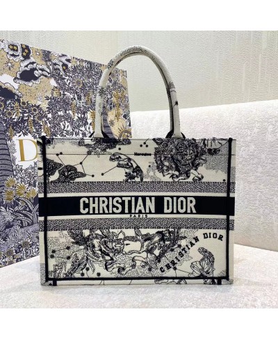 CHRISTIAN DIOR MEDIUM DIOR BOOK TOTE