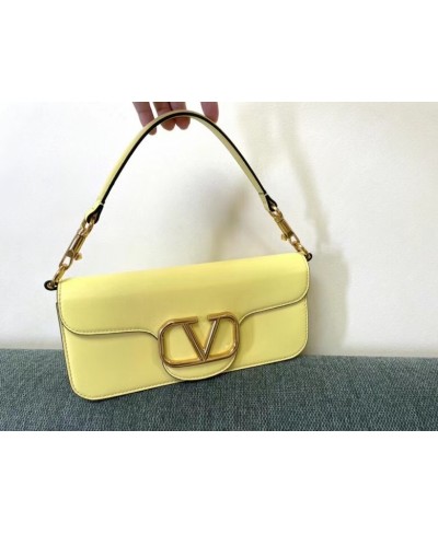 VALENTINO LOCÒ CALFSKIN SHOULDER BAG