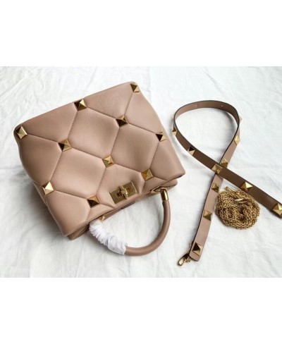 BORSA A MANO ROMAN STUD THE HANDLE BAG IN NAPPA VALENTINO