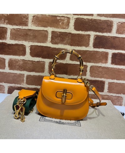 GUCCI Gucci Bamboo 1947 mini top handle bag