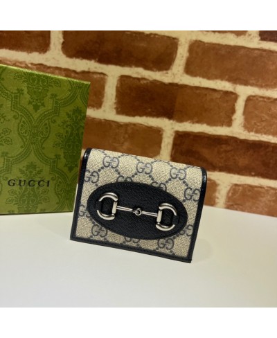 GUCCI Gucci Horsebit 1955 card case wallet