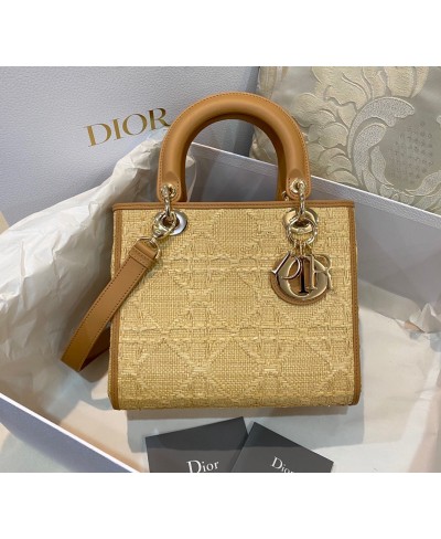 CHRISTIAN DIOR MEDIUM LADY DIOR