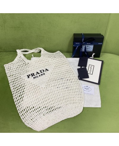 PRADA Raffia tote bag