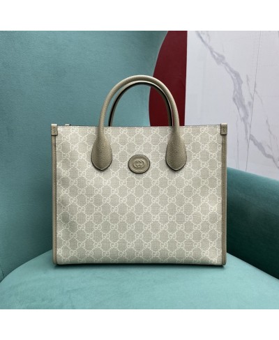 Borsa shopping con GG misura piccola GUCCI