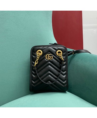 GUCCI GG Marmont matelassé mini bag