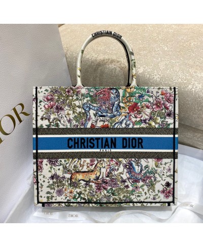 CHRISTIAN DIOR LARGE DIOR BOOK TOTE