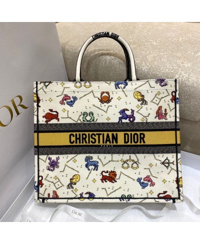 CHRISTIAN DIOR LARGE DIOR BOOK TOTE