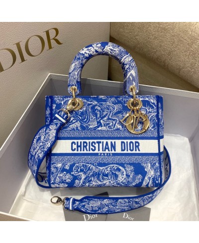 CHRISTIAN DIOR MEDIUM LADY D-LITE BAG