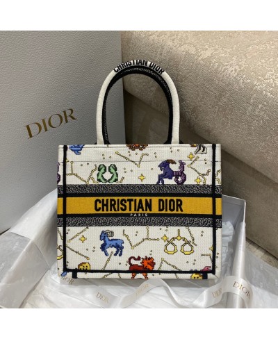 CHRISTIAN DIOR SMALL DIOR BOOK TOTE