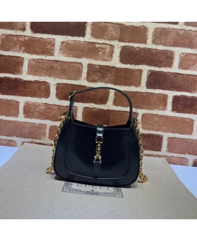 GUCCI Jackie 1961 lizard mini bag