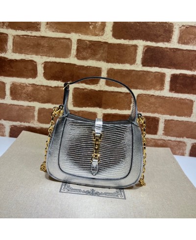 GUCCI Jackie 1961 lizard mini bag