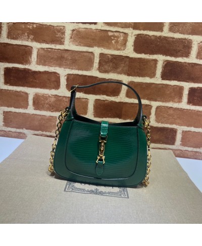 GUCCI Jackie 1961 lizard mini bag