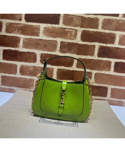 GUCCI Jackie 1961 lizard mini bag