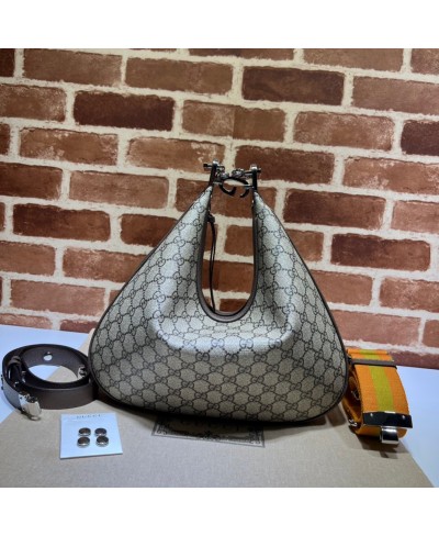 Borsa a spalla Gucci Attache misura grande GUCCI