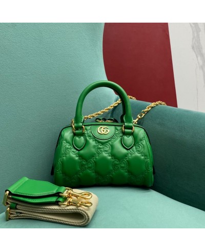 Mini borsa in pelle GG Matelassé GUCCI