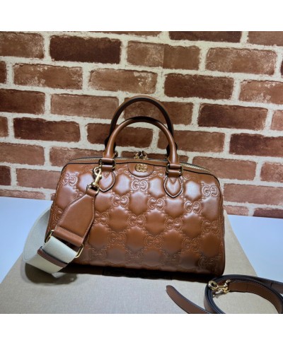 GUCCI GG Matelassé leather medium bag