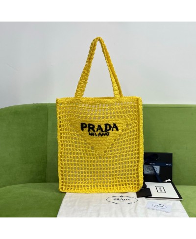 PRADA Raffia tote bag