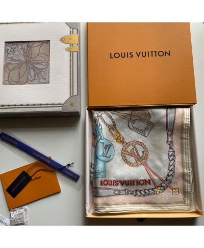 FOULARD MIX AND STRAPS 90 LOUIS VUITTON