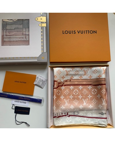 FOULARD MONOGRAM CONFIDENTIAL 70 LOUIS VUITTON