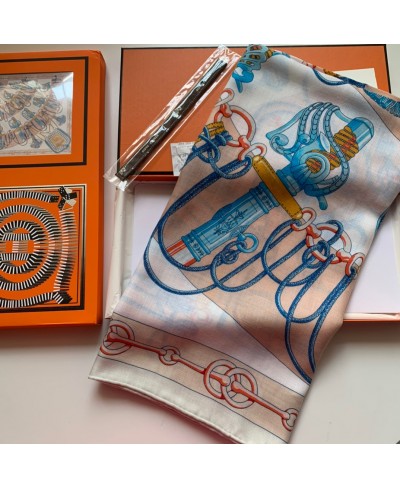 HERMES Cliquetis scarf 90