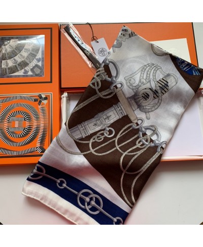 HERMES Cliquetis scarf 90